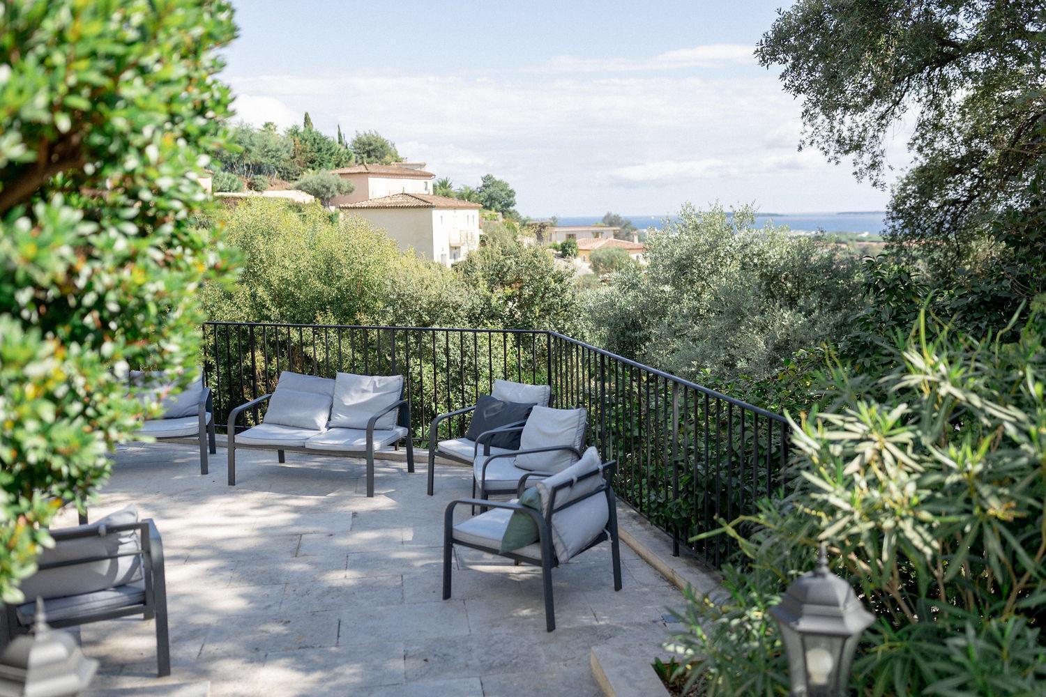 Villa Les Roches Mandelieu Exterior foto